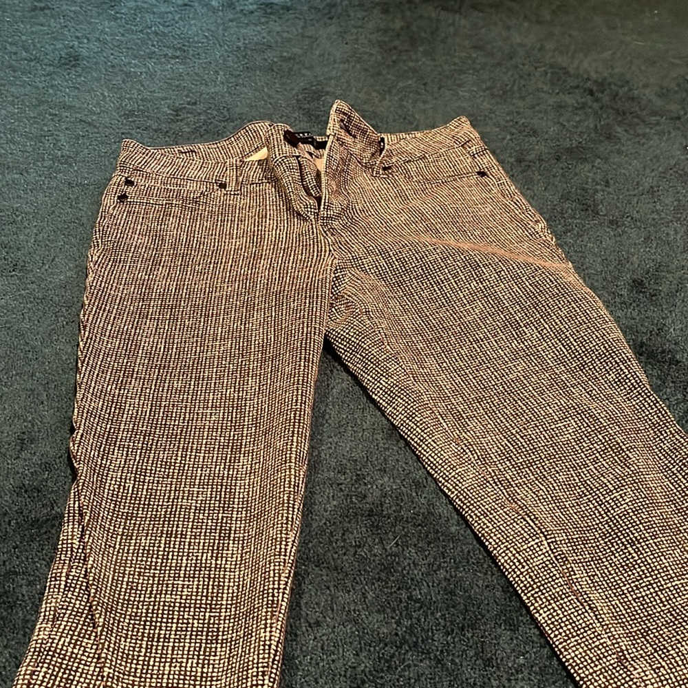 Liverpool Women's black and white Checkered Chinos